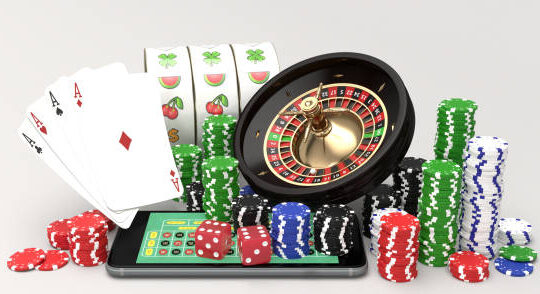 3d rendering mobile casino gambling