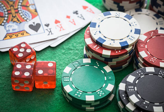 Playing cards, Casino chips